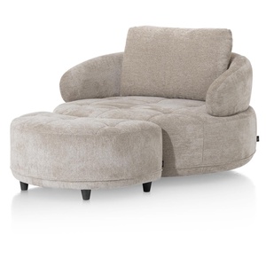 Fauteuil pivotant BORGIA Henders & Hazel Gp.03 ENZO Champagne
