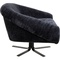 Fauteuil pivotant CIAO Kare Design Midnight