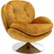 Fauteuil pivotant COSY Kare Design ambre