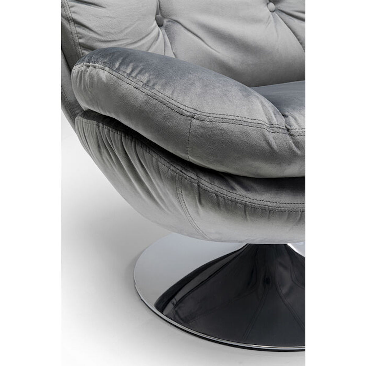 Fauteuil pivotant COSY Kare Design gris