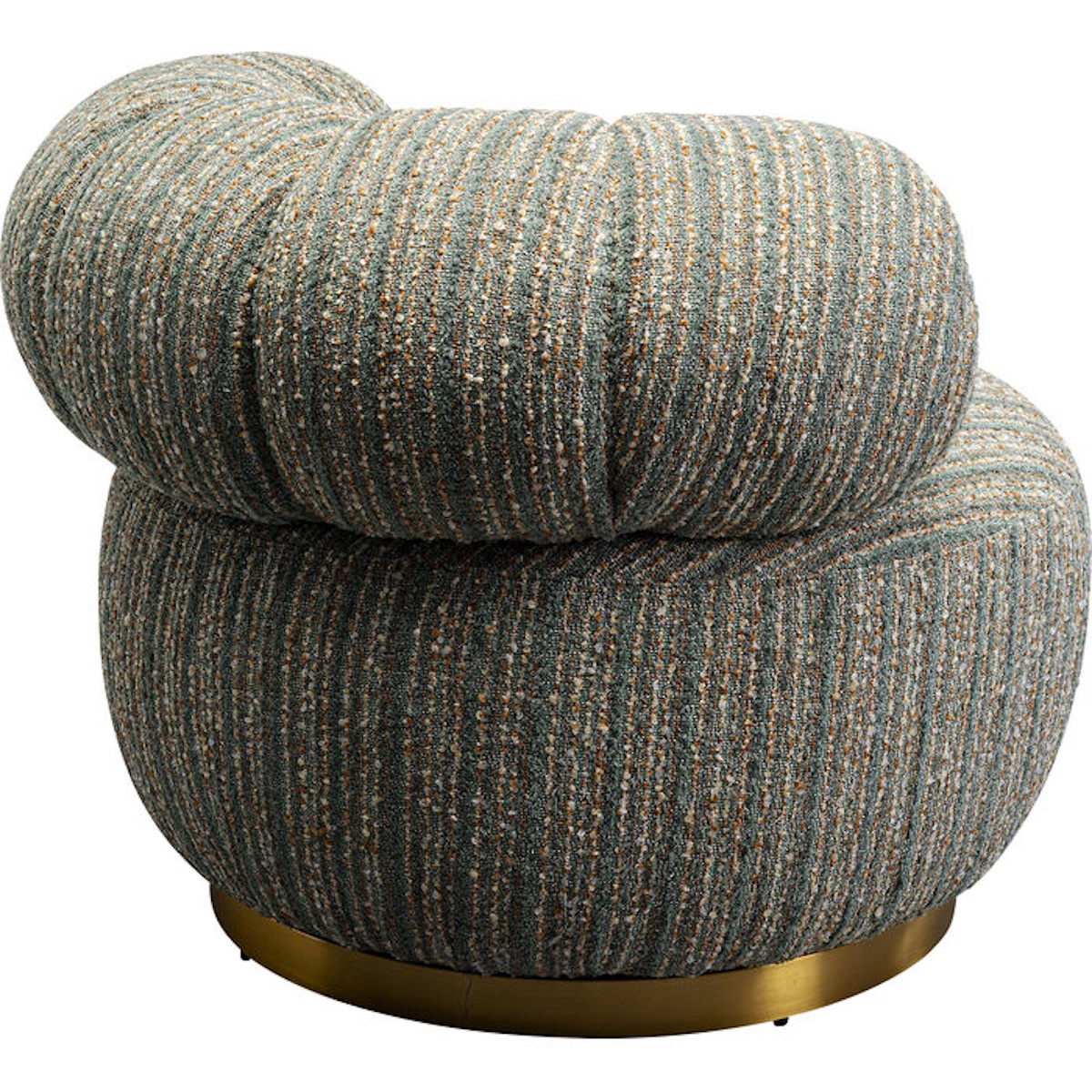Fauteuil pivotant COUTURE Kare Design bleu