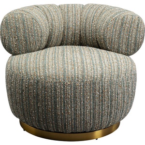 Fauteuil pivotant COUTURE Kare Design bleu