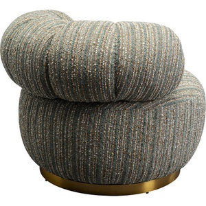 Fauteuil pivotant COUTURE Kare Design bleu