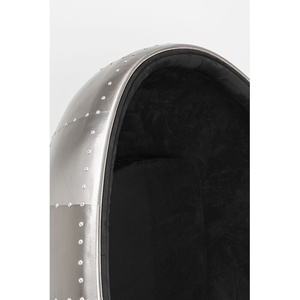 Fauteuil pivotant EYE BALL Kare Design Graphite