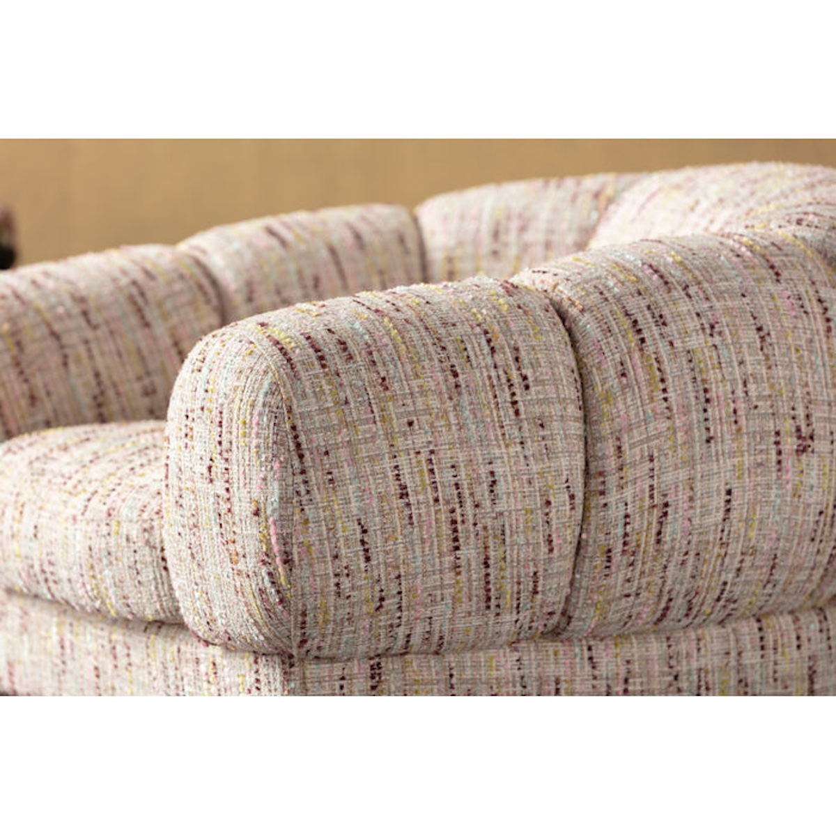 Fauteuil pivotant JANNO Kare Design beige