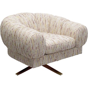 Fauteuil pivotant JANNO Kare Design beige
