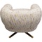 Fauteuil pivotant JANNO Kare Design beige