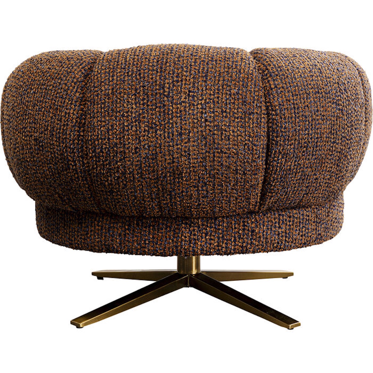 Fauteuil pivotant JANNO Kare Design marron