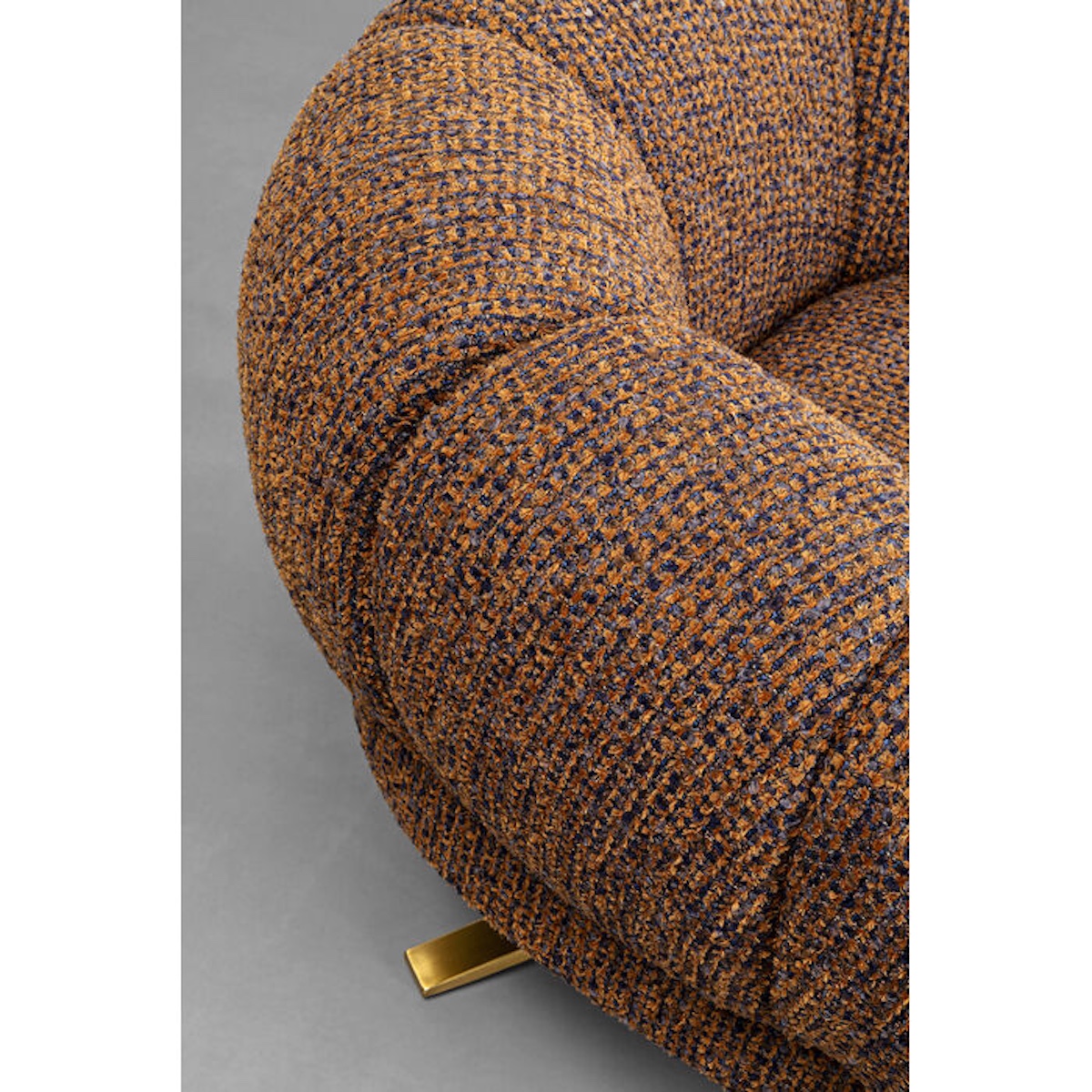 Fauteuil pivotant JANNO Kare Design marron