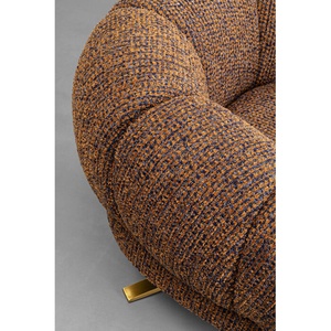 Fauteuil pivotant JANNO Kare Design marron