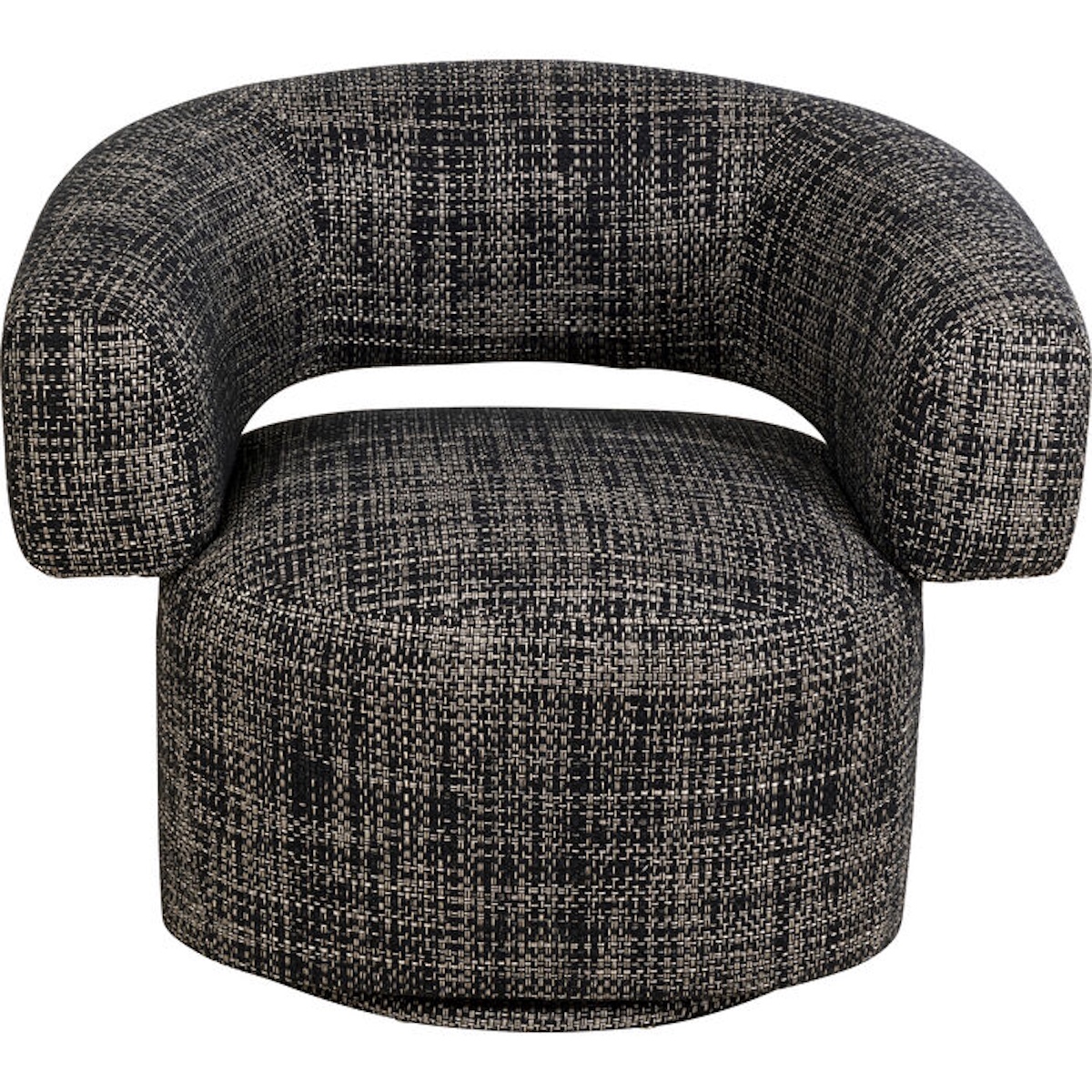 Fauteuil pivotant MAYE BOW Kare Design Gris