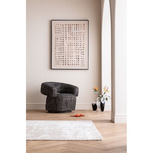 Fauteuil pivotant MAYE BOW Kare Design Gris