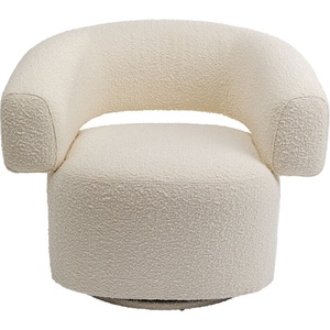 Fauteuil pivotant MAYE Kare Design crème