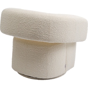 Fauteuil pivotant MAYE Kare Design crème