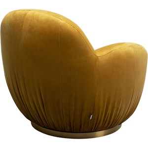 Fauteuil pivotant NUBE Kare Design jaune
