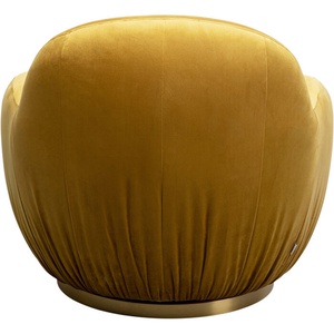 Fauteuil pivotant NUBE Kare Design jaune
