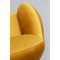 Fauteuil pivotant NUBE Kare Design jaune