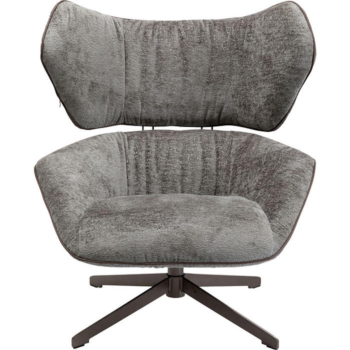 Fauteuil pivotant OVAL OFFICE Kare Design