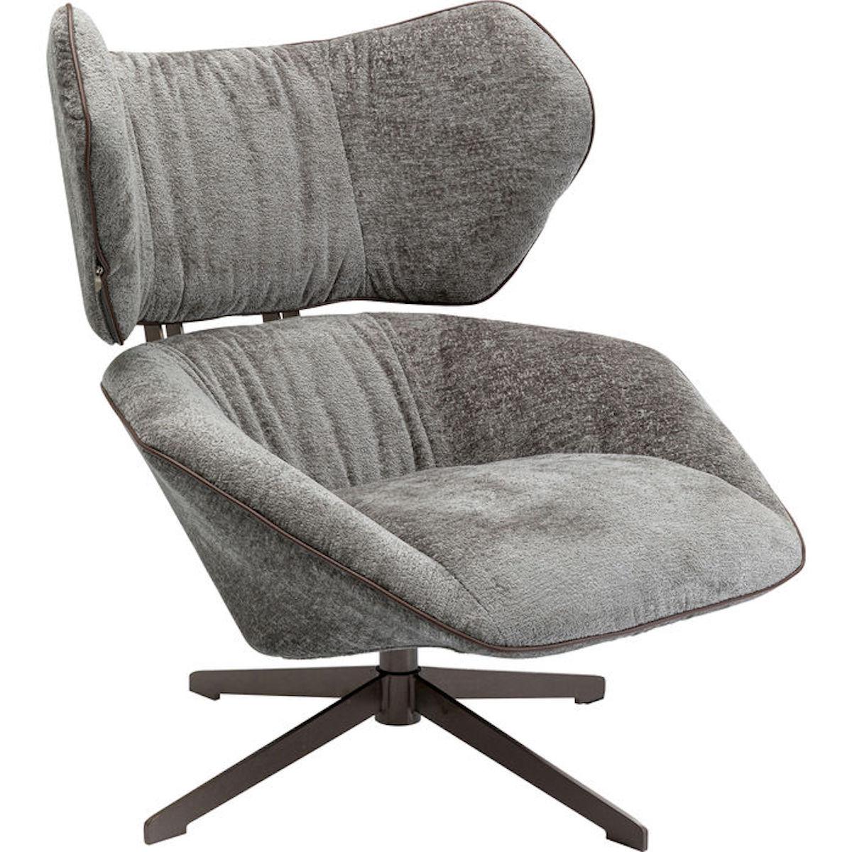 Fauteuil pivotant OVAL OFFICE Kare Design