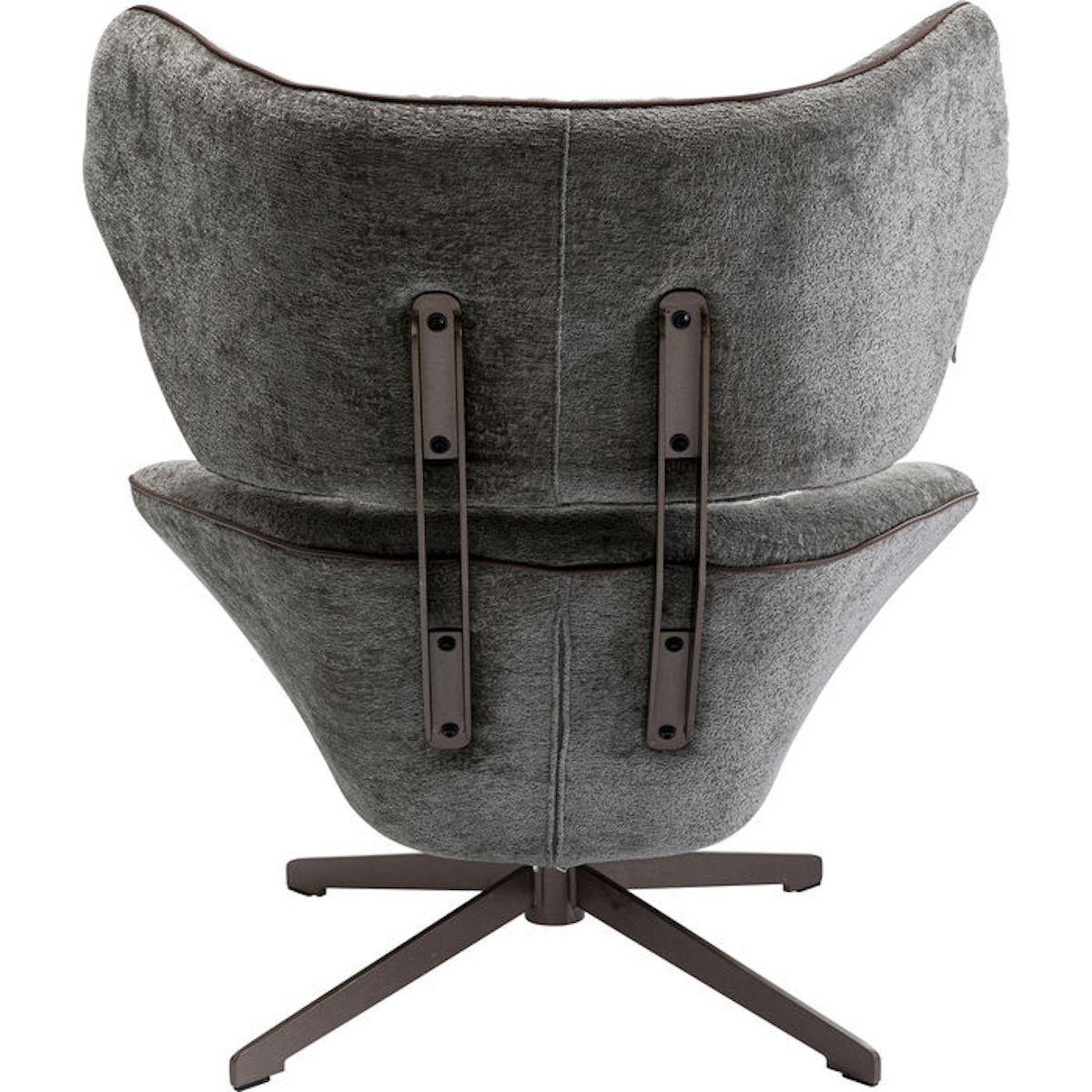 Fauteuil pivotant OVAL OFFICE Kare Design