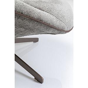 Fauteuil pivotant OVAL OFFICE Kare Design