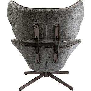 Fauteuil pivotant OVAL OFFICE Kare Design