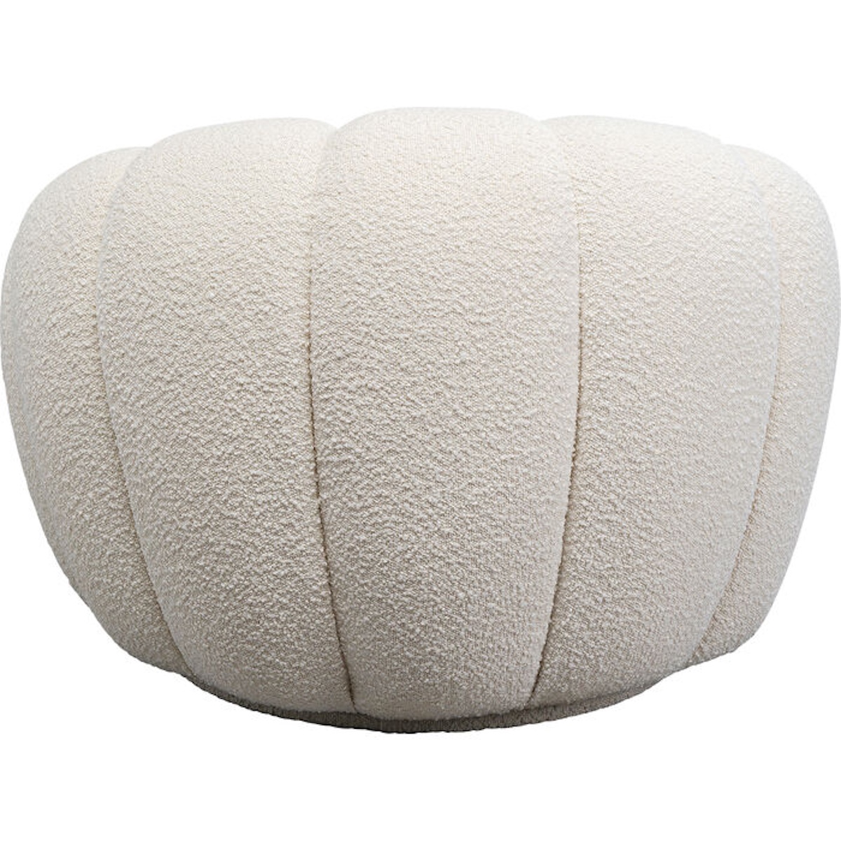 Fauteuil pivotant PEPPO BLOOM Kare Design blanc