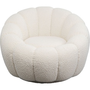 Fauteuil pivotant PEPPO BLOOM Kare Design blanc