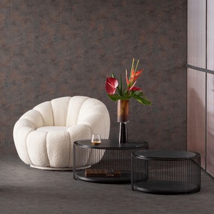 Fauteuil pivotant PEPPO BLOOM Kare Design blanc
