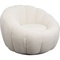 Fauteuil pivotant PEPPO BLOOM Kare Design blanc