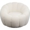 Fauteuil pivotant PEPPO BLOOM Kare Design blanc