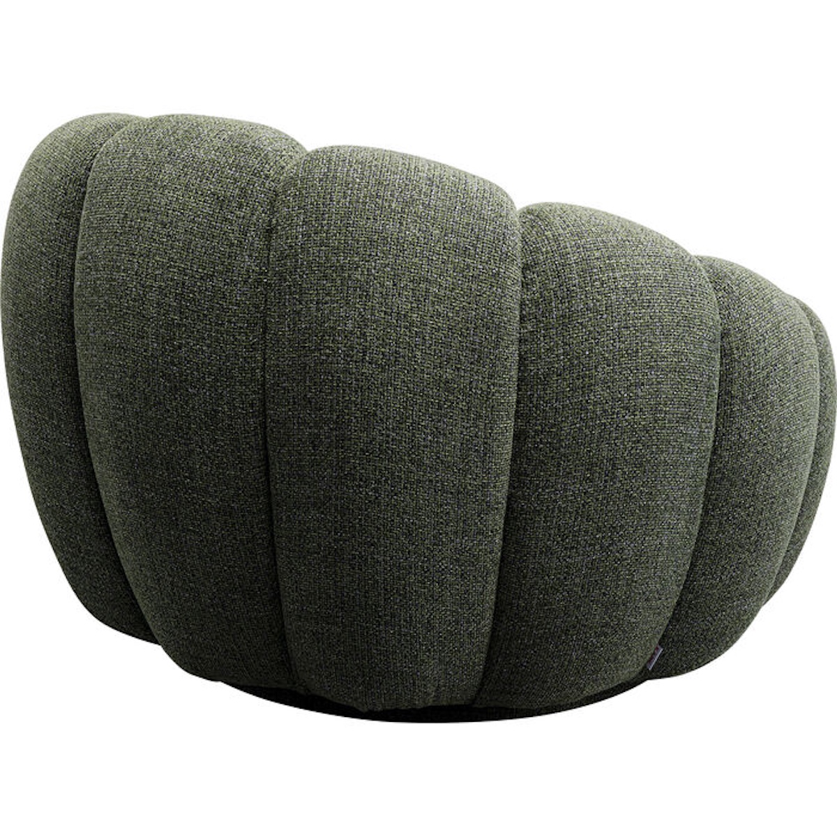 Fauteuil pivotant PEPPO BLOOM Kare Design Melange vert