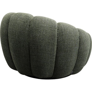 Fauteuil pivotant PEPPO BLOOM Kare Design Melange vert