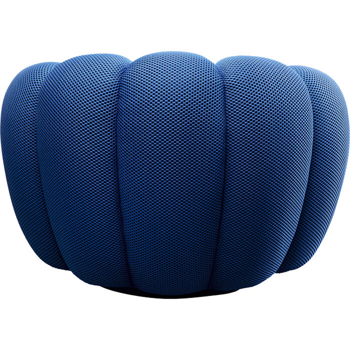 Fauteuil pivotant PEPPO Kare Design Bloom bleu