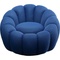 Fauteuil pivotant PEPPO Kare Design Bloom bleu