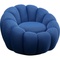 Fauteuil pivotant PEPPO Kare Design Bloom bleu
