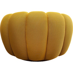 Fauteuil pivotant PEPPO Kare Design Bloom jaune