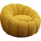 Fauteuil pivotant PEPPO Kare Design Bloom jaune