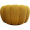 Fauteuil pivotant PEPPO Kare Design Bloom jaune
