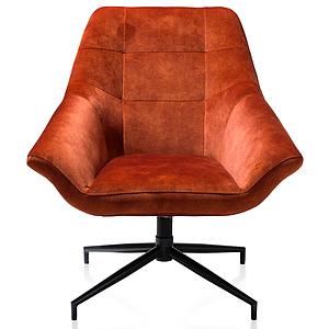 Fauteuil pivotant REGGIO Henders & Hazel copper