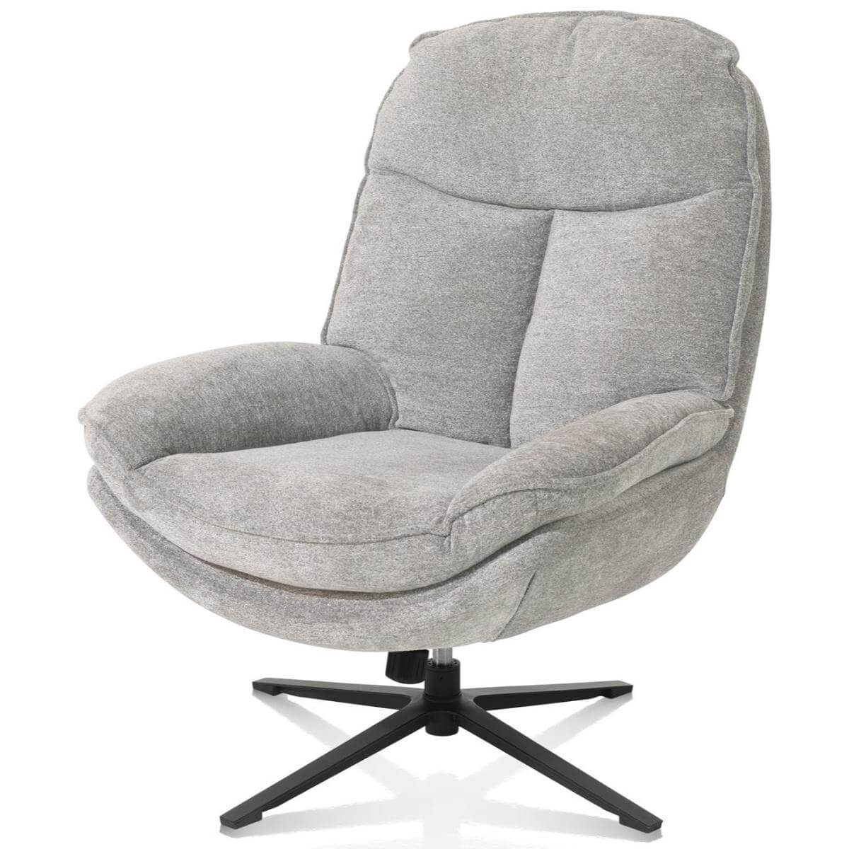Fauteuil + pouf FLORENCE Henders & Hazel Enzo caillou