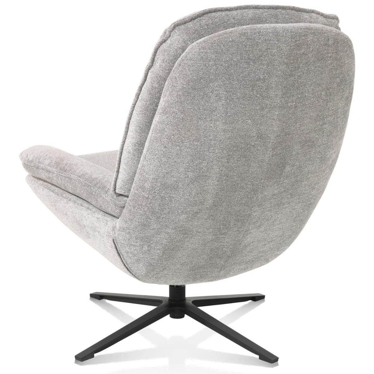 Fauteuil + pouf FLORENCE Henders & Hazel Enzo caillou