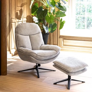 Fauteuil + pouf FLORENCE Henders & Hazel Enzo caillou