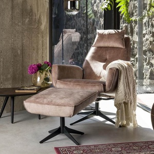 Fauteuil relax SALERNO Henders & Hazel Groupe 01 KARESE Camel