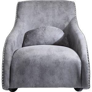 Fauteuil RITMO VINTAGE Kare Design gris