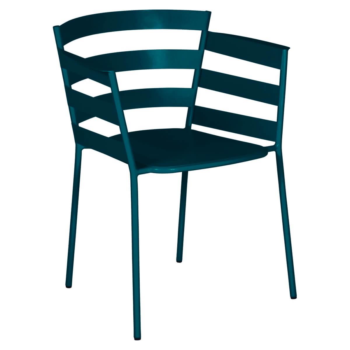 Fauteuil RYTHMIC Fermob bleu acapulco