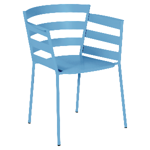 Fauteuil RYTHMIC Fermob bleu maya