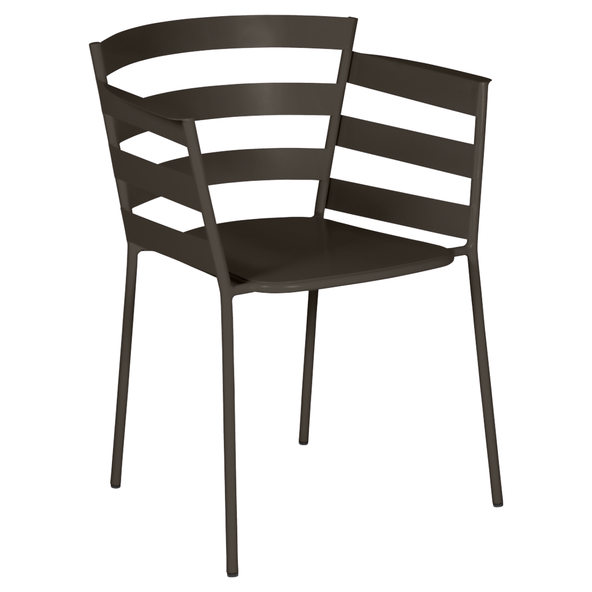 Fauteuil RYTHMIC Fermob brun tonka