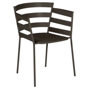 Fauteuil RYTHMIC Fermob brun tonka