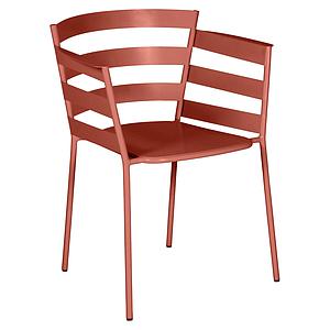 Fauteuil RYTHMIC Fermob rouge ocre